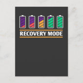 Akkubetrieb in der Erholung der Operation Postkarte (Vorderseite)