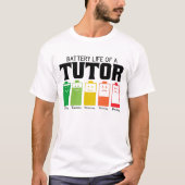 Akkubetriebsdauer eines Tutor T-Shirt (Vorderseite)