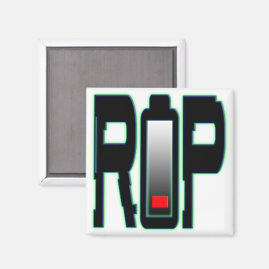 Akkufläche des RIP Magnet (Vorderseite/Rückseite)