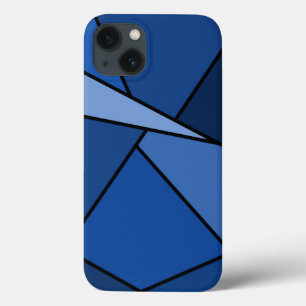 Akkugehäuse für abstrakte Blue Polygons Case-Mate iPhone Hülle
