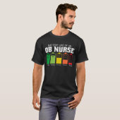 Akkulaufzeit einer OB-Krankenschwester T-Shirt (Vorne ganz)