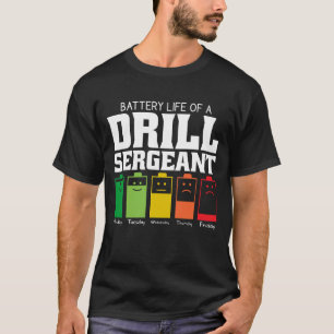 Akkulaufzeit eines Bohrwarters T-Shirt