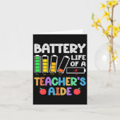 Akkulaufzeit eines Lehrers, der Istant Para wieder Karte (Gelbe Blume)