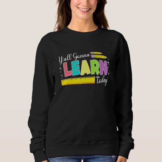 Akkulaufzeit eines Lehrers Sweatshirt (Vorderseite)