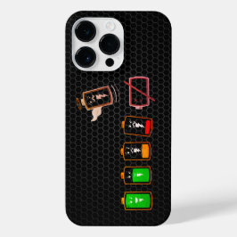 Akkulaufzeit - Groovy White Edition iPhone 14 Pro Max Hülle