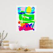 Akkumulierte Zeit Schwimmbad Grüngarten Poster (Küche)
