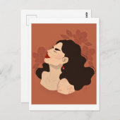 Akne Positive Beaut Postkarte (Vorne/Hinten)