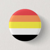 Akoisexual Akoiromantic Pride Flag Button (Vorderseite)