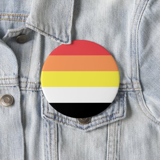 Akoisexual Akoiromantic Pride Flag Button (Beispiel)