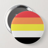 Akoisexual Akoiromantic Pride Flag Button (Vorne & Hinten)