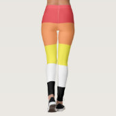 Akoisexual Akoiromantic Pride Leggings (Rückseite)