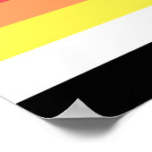 Akoisexual Akoiromantic Pride Poster (Ecke)