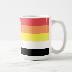 Akoisexuell Akoiromantische Pride-Flagge Kaffeetasse
