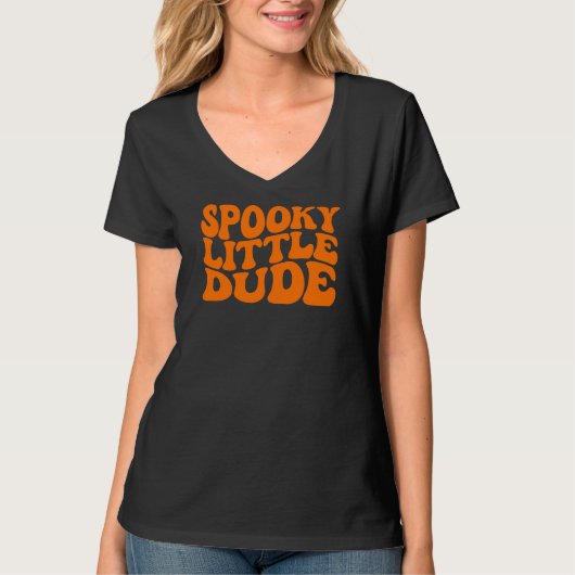 Akquisiter, spöttischer kleiner Typ, Halloween-Fra T-Shirt (Vorderseite)