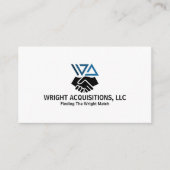 Akquisitionsgesellschaft Visitenkarte (Vorderseite)