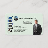 Akquisitionsgesellschaft Visitenkarte (Vorderseite)