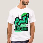 Akram in arabischer Kalligraphie T-Shirt (Vorderseite)