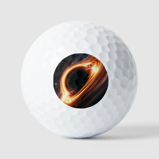 Akrektionsscheibe eines supermassereichen Schwarze Golfball (Vorderseite)