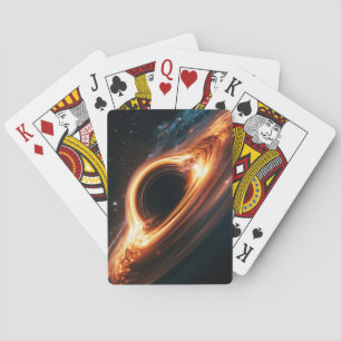Akrektionsscheibe eines supermassereichen Schwarze Spielkarten