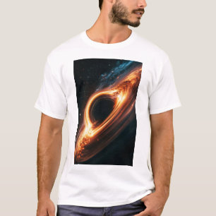 Akrektionsscheibe eines supermassereichen Schwarze T-Shirt