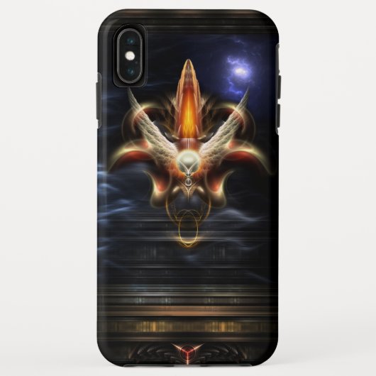 Akrellian Torch Fire Portrait Case-Mate iPhone Hülle (Rückseite)
