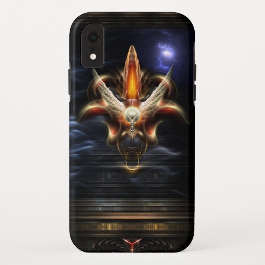 Akrellian Torch Fire Portrait Case-Mate iPhone Hülle (Rückseite)