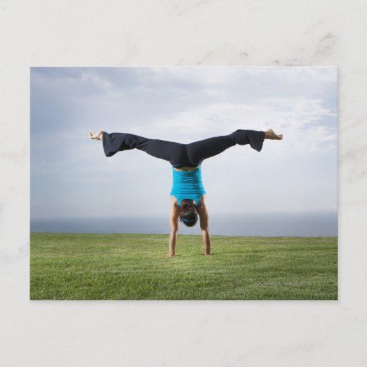 Akrobaten und Anwälte 2 Postkarte (Vorderseite)