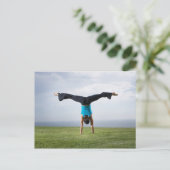 Akrobaten und Anwälte 2 Postkarte (Stehend Vorderseite)