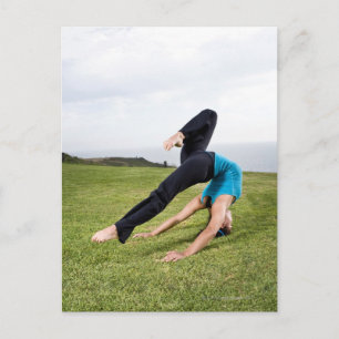 Akrobaten und Anwälte Postkarte