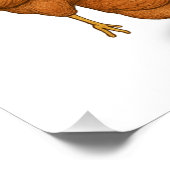 Akrobatentrupp der fröhlichen Hühner Poster (Ecke)