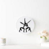 Akrobatik Runde Wanduhr (Zuhause)