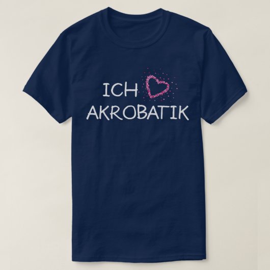 Akrobatische Gymnastik Gymnastik T-Shirt (Design vorne)