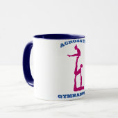 Akrobatische Gymnastik Tasse (Vorderseite Links)