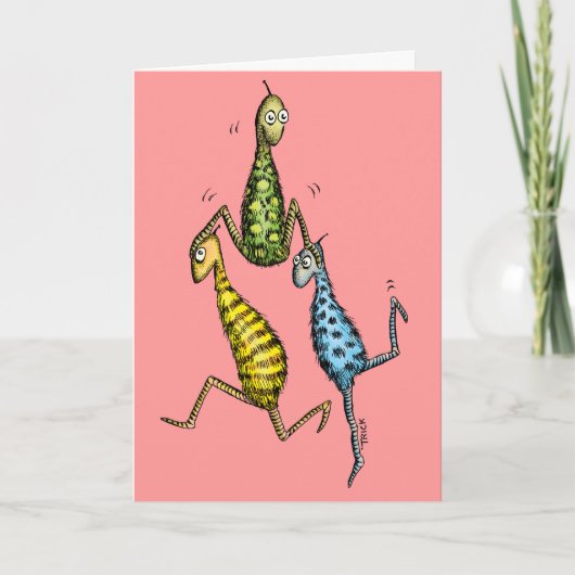 Akrobatisches, was ist - sein karte (Vorderseite)