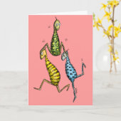 Akrobatisches, was ist - sein karte (Gelbe Blume)