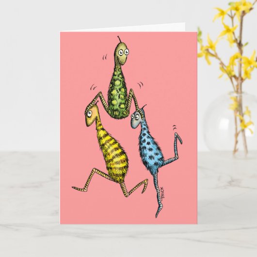 Akrobatisches, was ist - sein karte (Gelbe Blume)