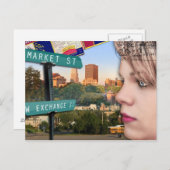 Akron 8 k. Postkarte (Vorne/Hinten)