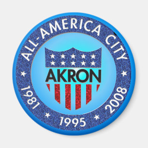 Akron all America City Magnet