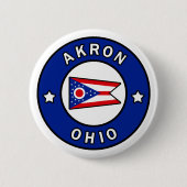Akron Ohio Button (Vorderseite)