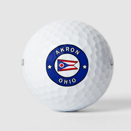 Akron Ohio Golfball (Vorderseite)