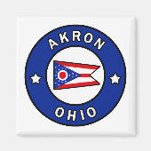 Akron Ohio Magnet (Vorne)