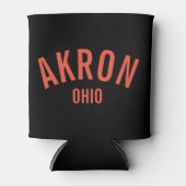 Akron, Ohio Magnet Dosenkühler (Vorderseite)