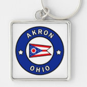 Akron Ohio Schlüsselanhänger (Vorne)
