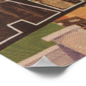 Akron, OhioLarge Letter ScenesAkron, OH 2 Poster (Ecke)