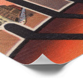 Akron, OhioLarge Letter ScenesAkron, OH Poster (Ecke)