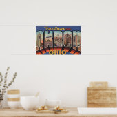 Akron, OhioLarge Letter ScenesAkron, OH Poster (Küche)