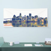 Akron Skyline Banner (Messe)
