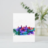 Akron Skyline Feiertagspostkarte (Stehend Vorderseite)