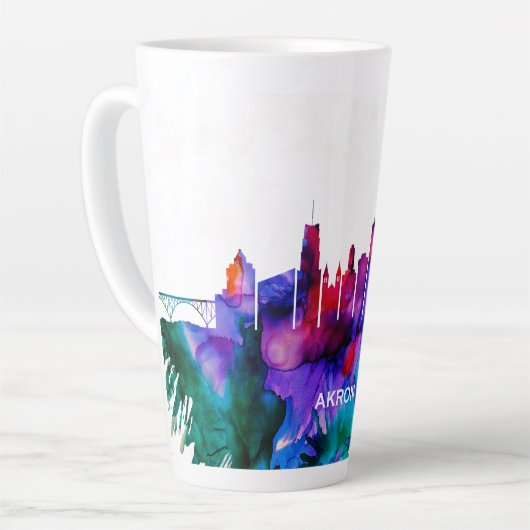 Akron Skyline Milchtasse (Linke Ecke)