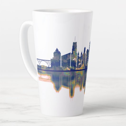 Akron Skyline Milchtasse (Linke Ecke)